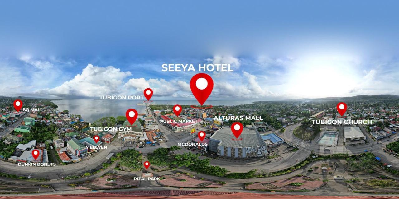 Seeya Hotel Tubigon Exteriör bild